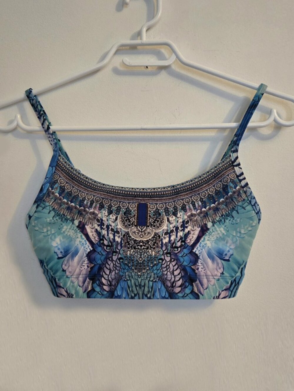 Camilla MoonDance Active Crop Top Sports Bra and Biker Running Shorts Size XS - Picture 7 of 15